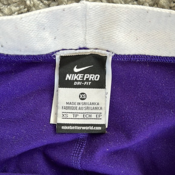 Nike Pro XS brushed fleece lined leggings - Picture 3 of 6